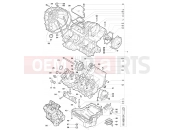 MV AGUSTA Brutale 1090 RR 2012 Crankcase Assembly