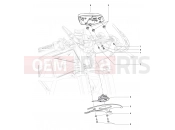 MV AGUSTA F3 675 Dashboard Components
