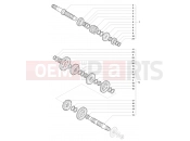 MV Agusta F3 800 Gear Box Assembly
