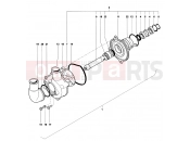 MV Agusta 1999-2001 F4 750S 1+1 Water Pump