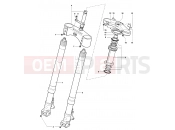 MV Agusta 2002 F4 750 SENNA Front Suspension Assembly