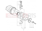 MV Agusta 2002-2003 F4 750S 1+1 Crankshaft Assembly