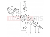 MV Agusta 2005 F4 Tamburini Crankshaft Assembly