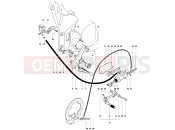 MV AGUSTA 2004-2006 F4 1000S Footrest Assembly Right