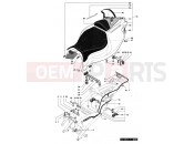 MV Agusta 2006 F4 1000 Senna Rear Fairing (double seat)