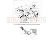 MV Agusta 2006 F4 Veltro Pista Wiring Harness - Mirrors