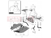 MV Agusta 2006-2007 F4 1000R 1+1 Airbox Assembly