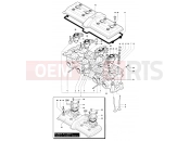 MV Agusta 2006-2007 F4 1000R 1+1 Cylinder Head Assembly