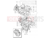 MV Agusta 2006-2007 F4 1000R Crankcase Assembly