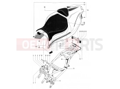 MV Agusta 2007 F4 Claudio Castiglioni Rear Fairing (single seat)