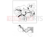 MV Agusta 2007-2008 F4 312R 1000 1+1 Wiring Harness - Mirrors