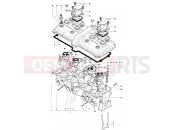 MV Agusta 2008-2009 F4 312RR 1078 Cylinder Head Assembly