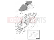 MV AGUSTA 2013-2015 F4 RR Rear Fairing Assembly