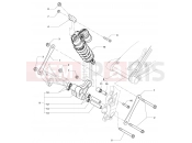 MV Agusta Rivale 800 Rear Suspension Assembly