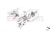 HONDA SH150A 2016 E-9 WATER PUMP