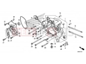 HONDA SH150A 2016 E-19-10 RIGHT CRANKCASE