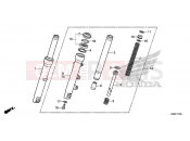 HONDA SH150A 2016 F-17 FRONT FORK