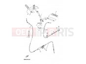 YAMAHA NEOS 50 MOFA YN50M 2003 STEERING HANDLE & CABLE