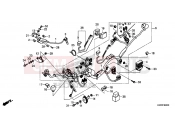 HONDA CBR300R 2016 F-38 WIRE HARNESS
