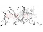 HONDA CBR300R 2016 F-7 HANDLE PIPE / TOP BRIDGE