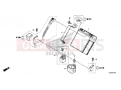 HONDA CBR300R 2016 F-37 BATTERY