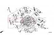 HONDA CBR300R 2016 E-2 CYLINDER HEAD