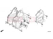 HONDA CBR300R 2016 E-10 LEFT CRANKCASE COVER
