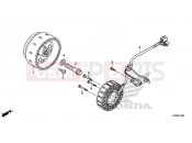 HONDA CBR300R 2016 E-11 GENERATOR