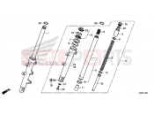 HONDA CBR300R 2016 F-11 FRONT FORK
