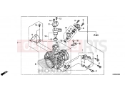 HONDA CBR300R 2016 E-23 THROTTLE BODY