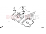 HONDA CBR300R 2016 E-1 CYLINDER HEAD COVER