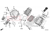 HONDA CBR300R 2016 F-25 AIR CLEANER