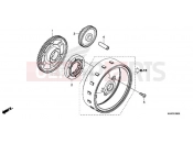 HONDA CBR500R ABS 2016 STARTING CLUTCH
