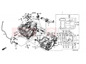 HONDA CBR500R ABS 2016 CRANKCASE