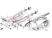 HONDA CBR500R ABS 2016 SWINGARM