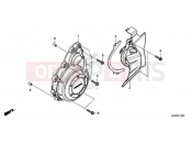 HONDA CBR500R ABS 2016 A.C. GENERATOR COVER