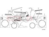 HONDA CBR500R ABS 2016 MARK (NH436)
