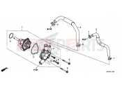 HONDA CBR500R ABS 2016 WATER PUMP