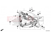 HONDA CBR500R ABS 2016 HEADLIGHT