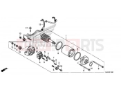 HONDA CBR500R ABS 2016 STARTER MOTOR