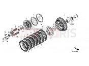 HONDA CBR500R ABS 2016 CLUTCH