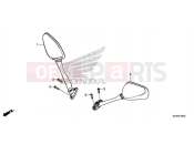 HONDA CBR500R ABS 2016 MIRROR