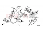 HONDA CBR500R ABS 2016 UPPER COWL
