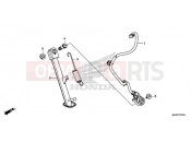 HONDA CBR500R ABS 2016 SIDE STAND