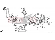 HONDA CBR500R ABS 2016 OIL PAN/OIL PUMP