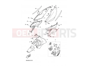 YAMAHA YQ50L NITRO (5SB4) 2003 SIDE COVER