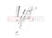 YAMAHA YQ50L NITRO (5SB4) 2003 FRONT FORK