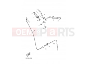 YAMAHA YQ50L NITRO (5SB4) 2003 STEERING HANDLE & CABLE