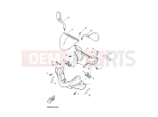 YAMAHA YQ50L NITRO (5SB4) 2003 COWLING 1