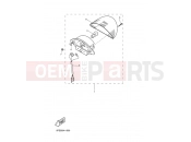YAMAHA YQ50L NITRO (5SB4) 2003 TAILLIGHT